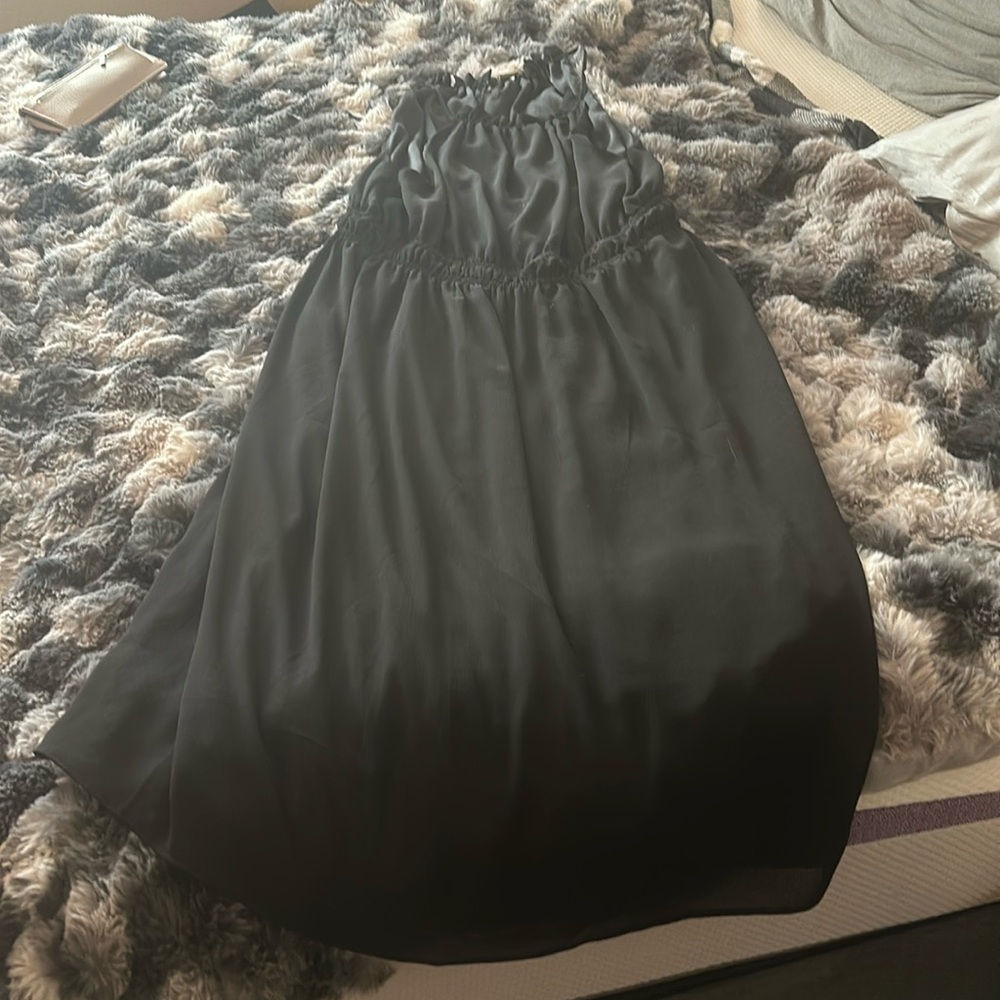 Long black dress